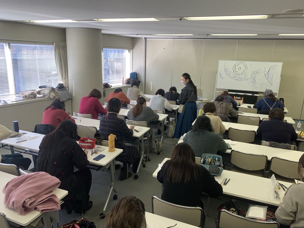 書店でのワークショップ風景